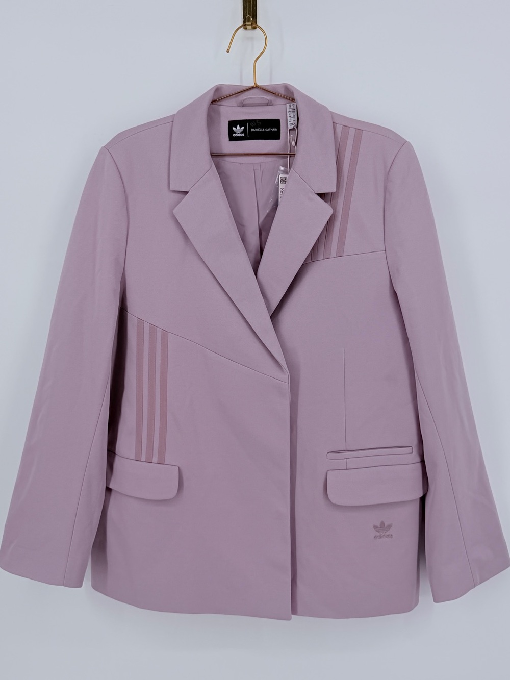 Adidas Originals x Daniëlle Cathari Deconstructed Lavender Blazer L NWT